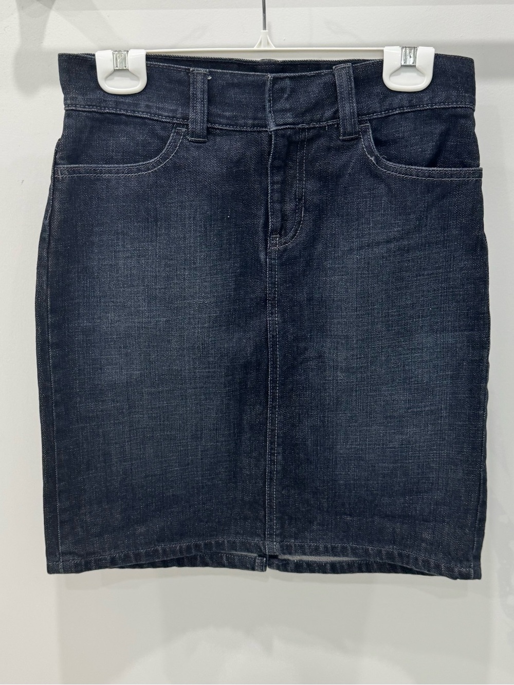 Gap Classic Dark Wash Denim Pencil Skirt | 100% Cotton | Size 1